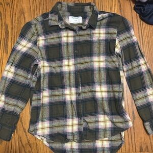 Old Navy girls youth flannel large 10-12
